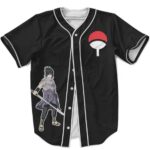Awesome MLB Baseball Shirt Uchiha Sasuke Sharingan Rinnegan