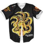 Amazing Kurama The Nine Tails In Sage Mode Black Baseball Uniform