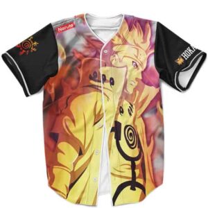 Fierce Naruto Uzumaki Sage Mode Baseball Jersey