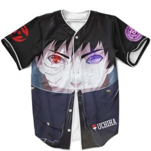 Obito Uchiha Ultimate Form Sharingan & Rinnegan Baseball Shirt