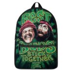 Cheech and Chong Best Buds Stick Together Cool Dope Backpack