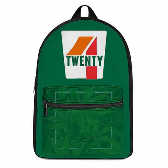Four Twenty 7-Eleven Style Cannabis Pattern Dopest Backpack