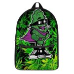 Kush Man Having Spliff Marijuana Background Awesome Backpack