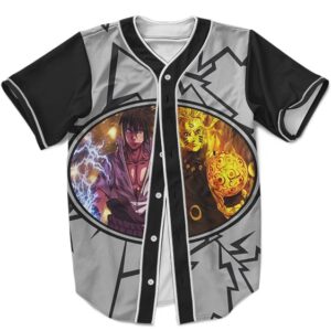 MLB Baseball Shirt Rivals Naruto And Sasuke Ultimate Form