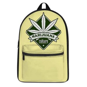 Marijuana Culture Icon Most Awesome Dopest Coolest Backpack