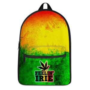 Marijuana Feeling Irie Rastafarian Dope Weed Rucksack