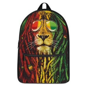 Rastafarian Dread Locked Lion Illest Dopest Coolest Backpack
