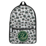 The Smokers Club World Wide Rollers Weed Pattern Backpack