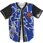 Uchiha Sasuke Baseball Jersey Lightning Sharingan Rinnegan
