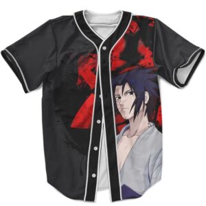 Uchiha Sasuke Mangekyo Sharingan Awesome MLB Baseball Shirt