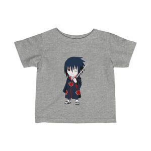 Akatsuki Sasuke Uchiha Holding Katana Cool Baby Shirt