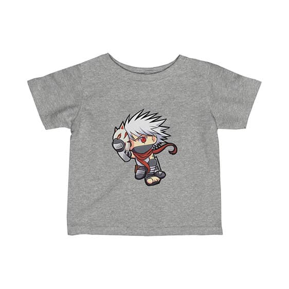 Anbu Kakashi Hatake Chibi Style Badass Naruto Baby Shirt