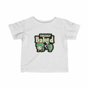 Freshly Baked Cake Cookie Marijuana Art Cool Baby Shirt