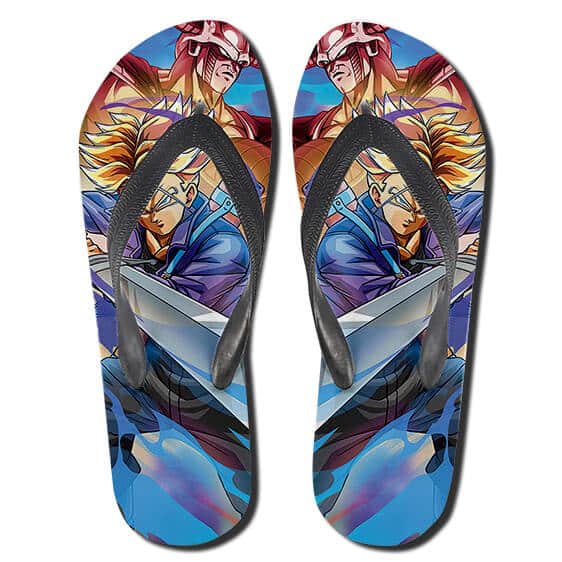 Future Trunks King Cold and Mecha Frieza Flip Flop Slippers