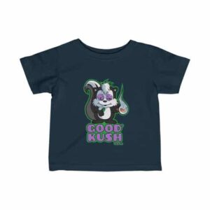 Good Kush Stoned Skunk Smoking Weed Blunt Baby T-shirt