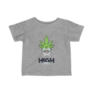 High Times Carefree Marijuana Leaf Art 420 Infant T-shirt