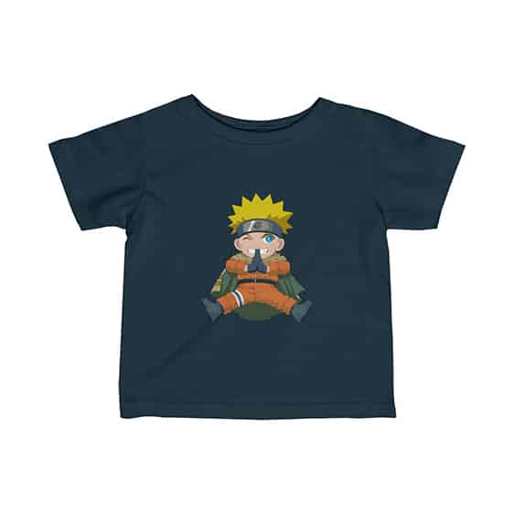 Kid Naruto Uzumaki Jutsu Hand Sign Cute Baby T-Shirt