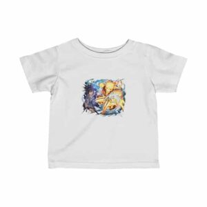 Powerful Naruto Uzumaki & Sasuke Uchiha Art Cool Baby Shirt