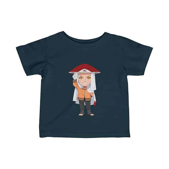 Seventh Hokage Naruto Uzumaki Chibi Art Cool Baby T-Shirt