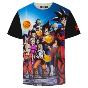 Dragon Ball Z Triumph Pose Goku And The Z Fighters T-shirt
