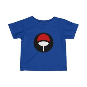 Uchiha Clan Fan-Shaped Symbol Stylish Naruto Baby T-Shirt