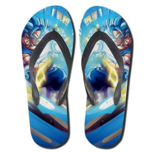 Vegito SSJ Blue Kamehameha Wave Attack Fantastic Slippers