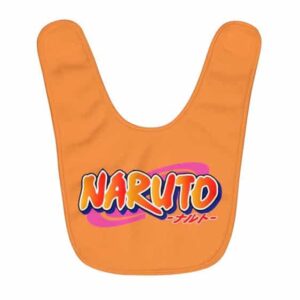 Amazing Naruto Logo Cool Orange Baby Apron