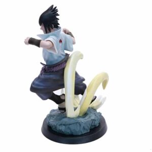 Angry Uchiha Sasuke Battle Pose Badass Static Figure