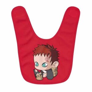 Awesome Baby Gaara Building Sand Castle Red Baby Apron