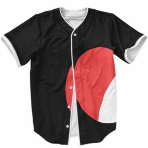 The Powerful Uchiha Clan Logo Black Baseball Uniform