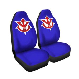 Dragon Ball Royal Saiyan Crest Symbol Epic Car Seat Cover