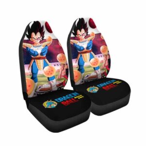 Dragon Ball Saiyan Prince Vegeta Dope Car Seat Cover