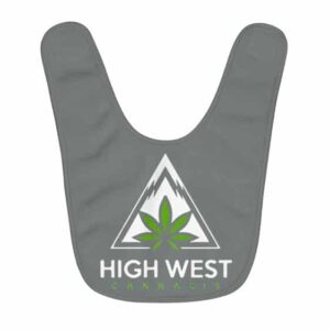 High West Cannabis Awesome Logo Black Baby Apron