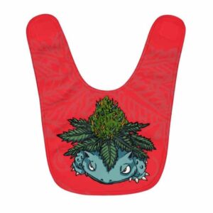 Unique Bulbasaur Weed Pokemon Parody Cool Baby Apron