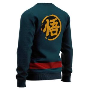 Dragon Ball Heroes Goku God Officer Uniform Wool Sweater