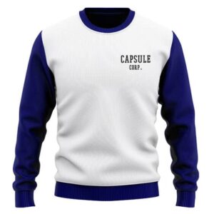 Capsule Corp Teen Future Trunks Cosplay Wool Sweatshirt