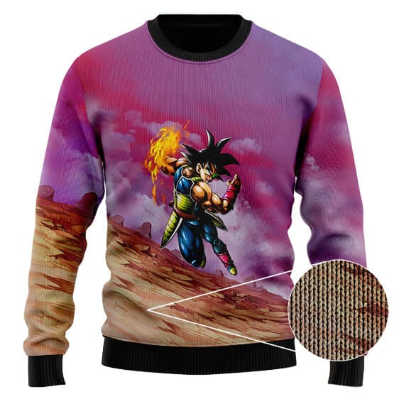 Dragon Ball Z Bardock Swift Attack Dope Wool Sweatshirt