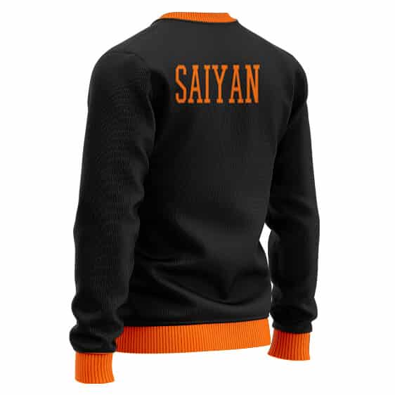 Dragon Ball Z Logo Various Character Silhouette Wool Sweater