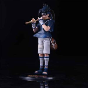 Young Uchiha Sasuke Playing Flute Awesome Toy Figurine