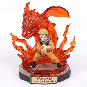 Young Uzumaki Naruto Nine Tail Fox Jinchuriki Toy Figurine