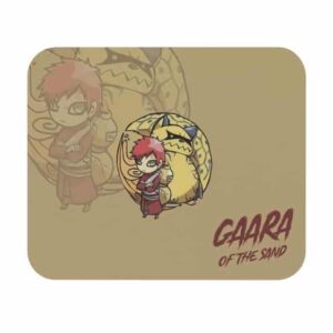 Adorable Chibi Gaara and Shukaku Tailed Beast Mouse Pad
