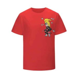 Awesome Deidara Iwagakure Shinobi Red Kids T-Shirt