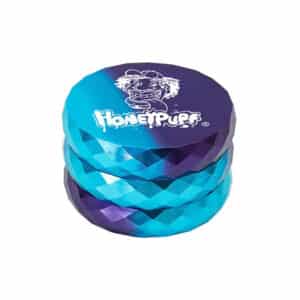 Awesome Honeypuff Royal Violet & Blue Colored Weed Grinder