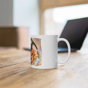 Cool Naruto Uzumaki Holding Scroll Ceramic Coffee Mug