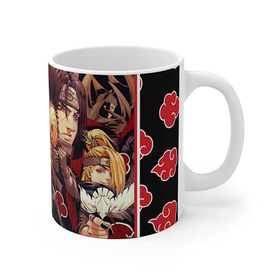 Full Force Akatsuki Members Artwork Dope Ceramic Coffee Mug