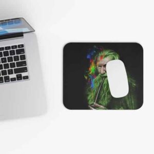 Green Gandalf and His Pipe-Weed Art Gaming Mouse Pad