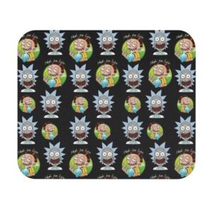 High for Life Adventures of Rick and Morty 420 Mouse Pad