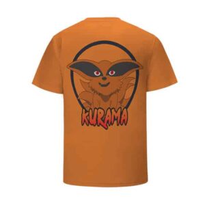 Kurama Nine-Tailed Demon Fox Dope Orange Kids T-shirt