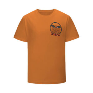 Kurama Nine-Tailed Demon Fox Dope Orange Kids T-shirt