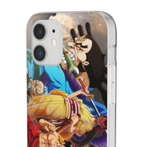 Luffy & Nine Red Scabbards Artwork Dope iPhone 12 Case